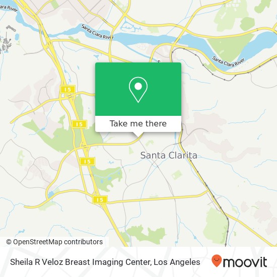 Sheila R Veloz Breast Imaging Center map