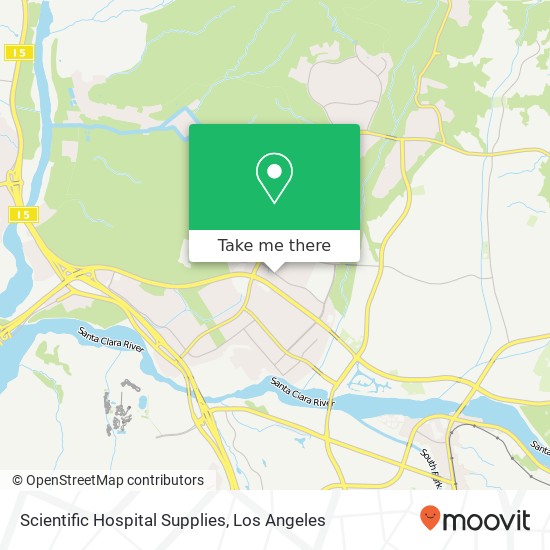 Scientific Hospital Supplies map