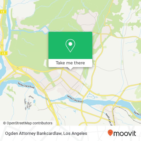 Mapa de Ogden Attorney Bankcardlaw