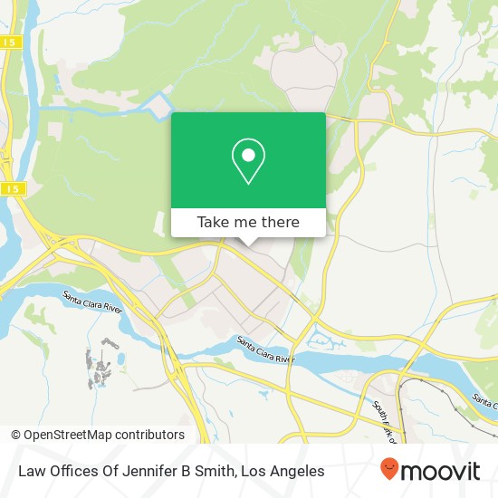 Mapa de Law Offices Of Jennifer B Smith