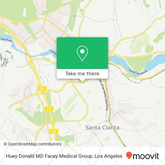 Huey Donald MD Facey Medical Group map