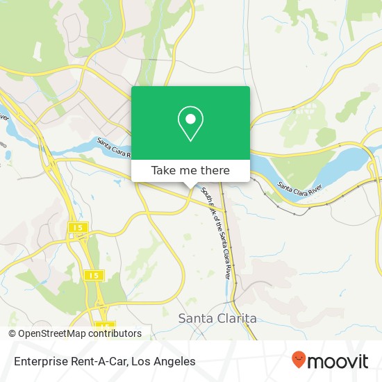 Enterprise Rent-A-Car map