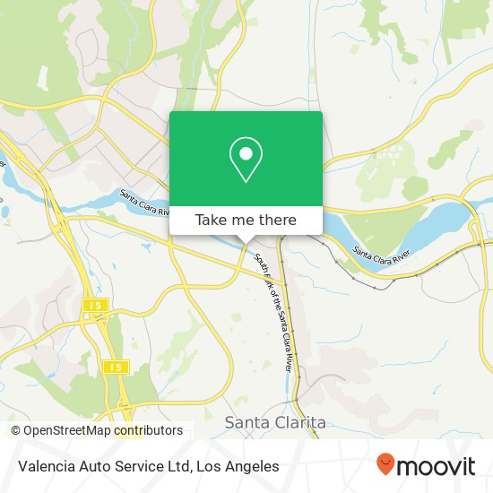 Valencia Auto Service Ltd map
