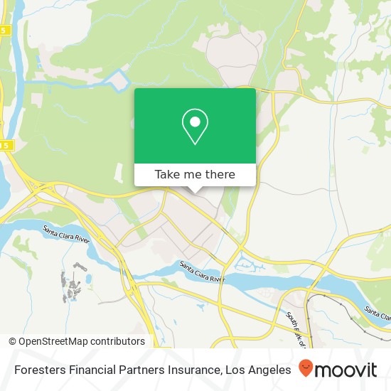 Foresters Financial Partners Insurance map
