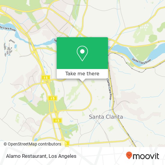 Mapa de Alamo Restaurant