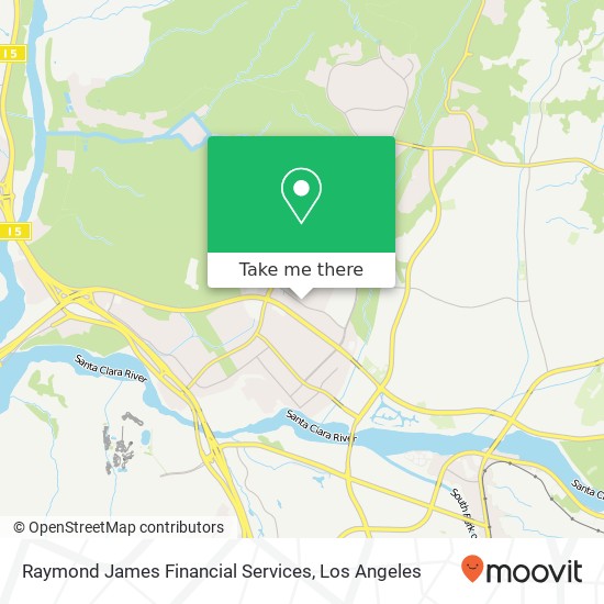 Raymond James Financial Services map