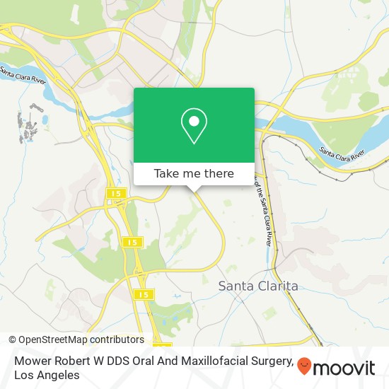 Mower Robert W DDS Oral And Maxillofacial Surgery map