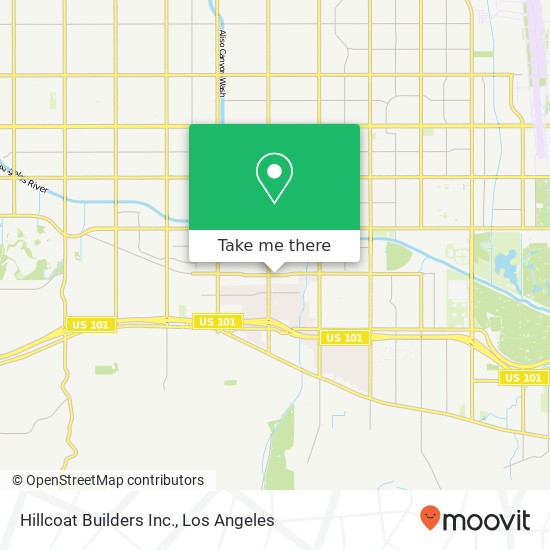 Hillcoat Builders Inc. map