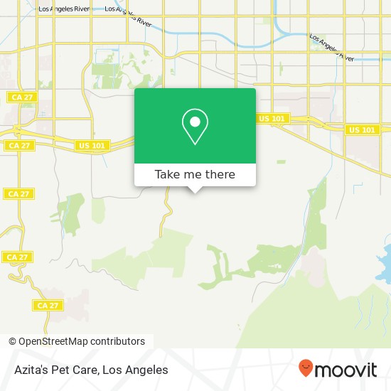 Azita's Pet Care map