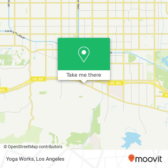 Yoga Works map