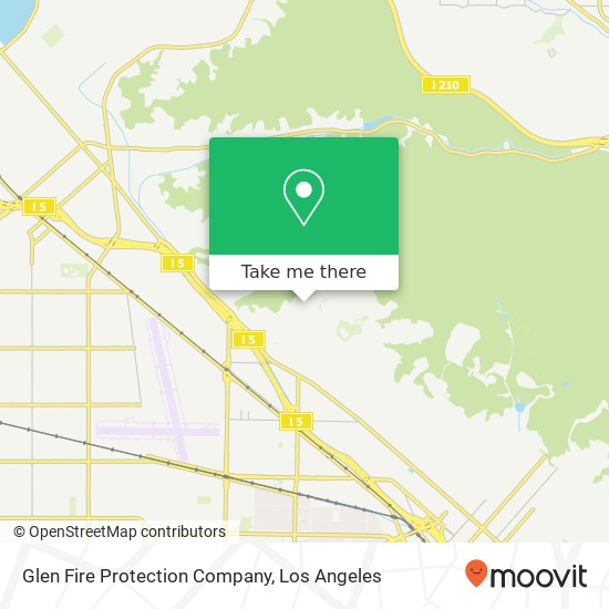 Glen Fire Protection Company map