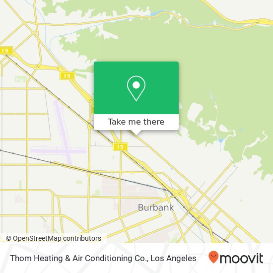Thom Heating & Air Conditioning Co. map