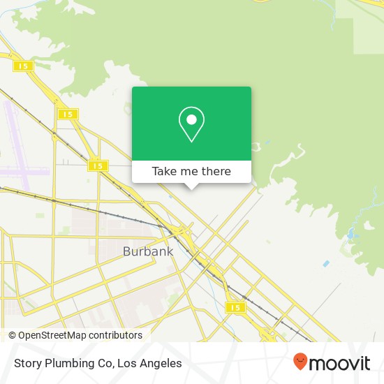 Mapa de Story Plumbing Co