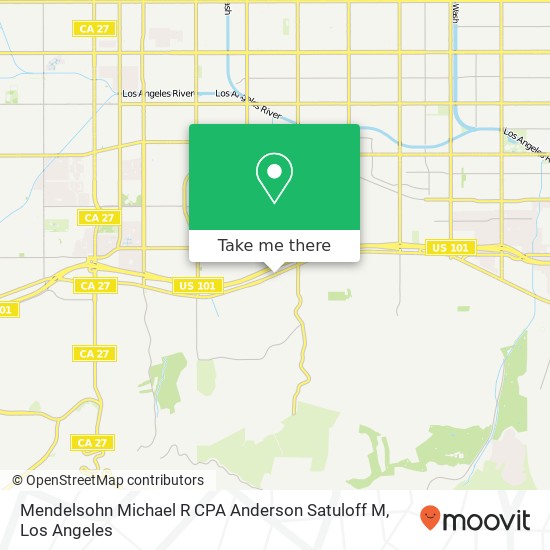 Mendelsohn Michael R CPA Anderson Satuloff M map