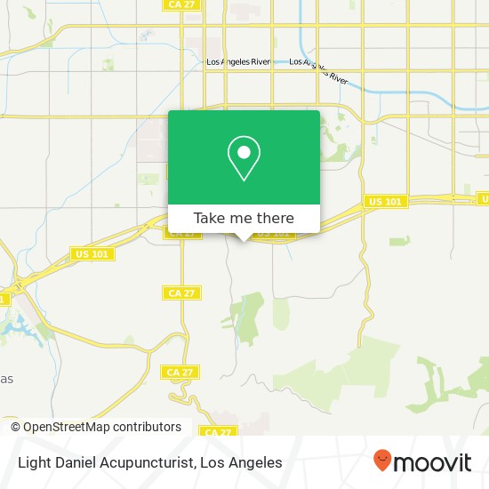 Light Daniel Acupuncturist map