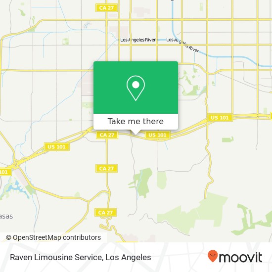 Raven Limousine Service map