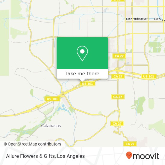 Allure Flowers & Gifts map