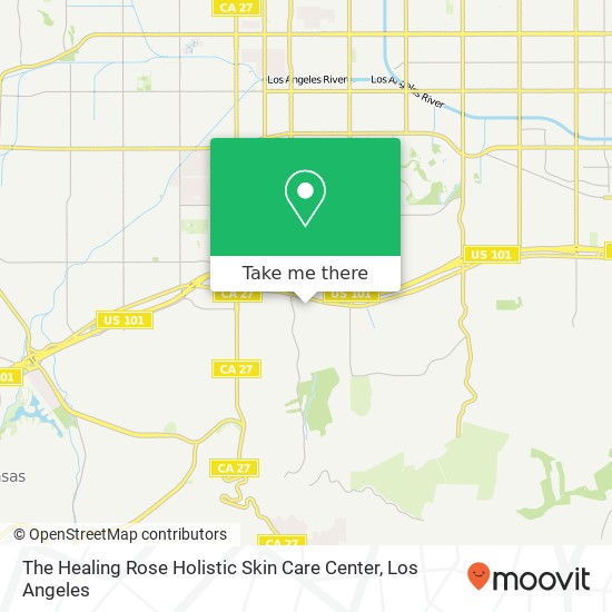 Mapa de The Healing Rose Holistic Skin Care Center