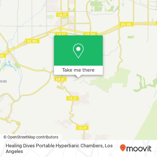 Healing Dives Portable Hyperbaric Chambers map