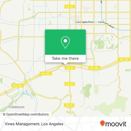 Mapa de Vines Management