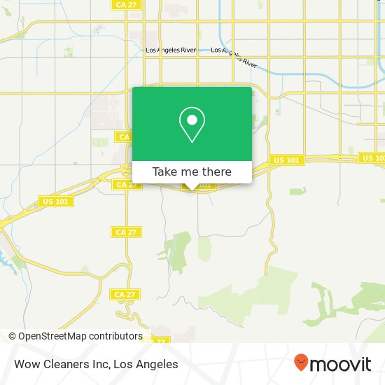 Wow Cleaners Inc map