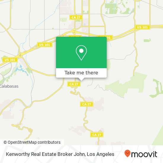 Mapa de Kenworthy Real Estate Broker John