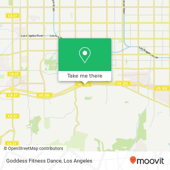 Goddess Fitness Dance map