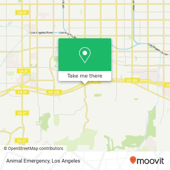 Animal Emergency map