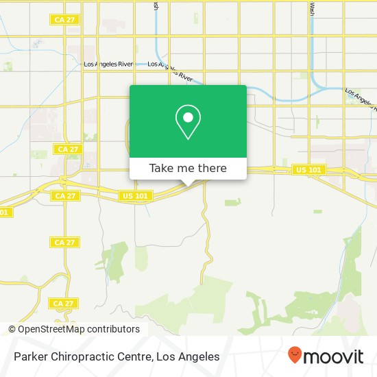 Parker Chiropractic Centre map