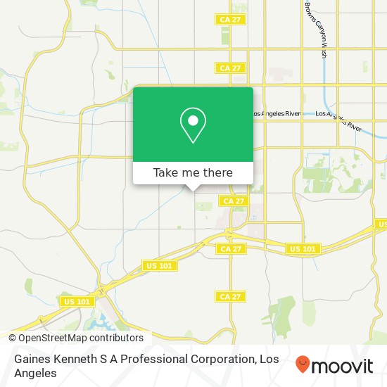 Gaines Kenneth S A Professional Corporation map