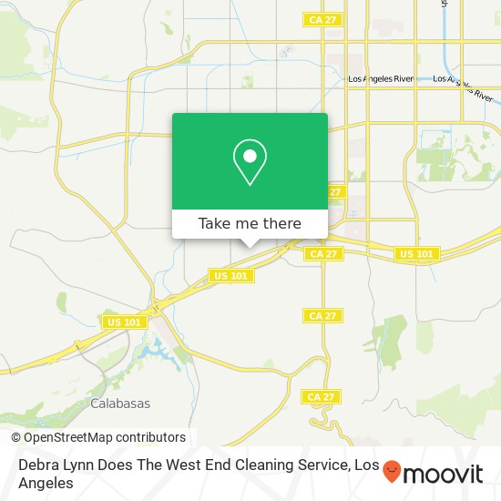 Mapa de Debra Lynn Does The West End Cleaning Service