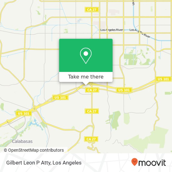 Gilbert Leon P Atty map