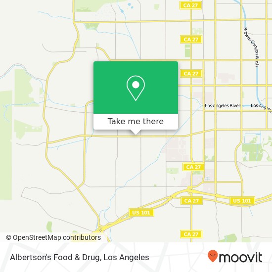 Albertson's Food & Drug map