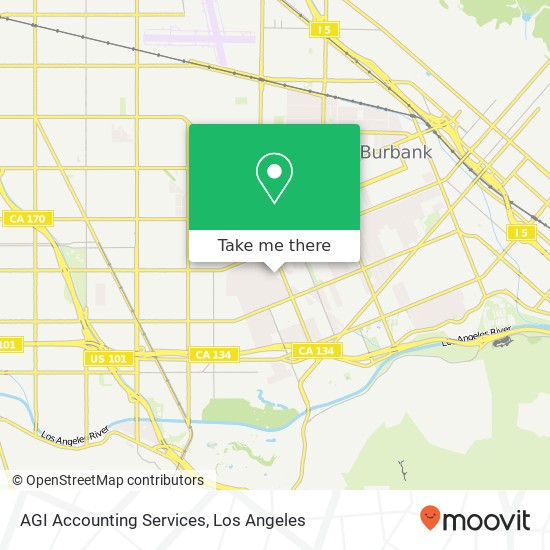 AGI Accounting Services map