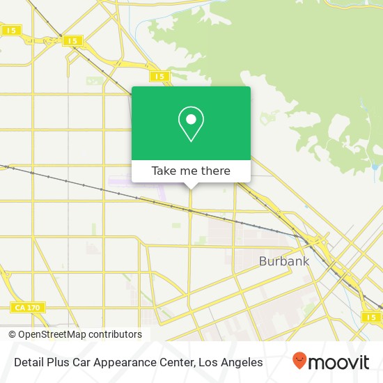 Mapa de Detail Plus Car Appearance Center