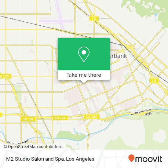 M2 Studio Salon and Spa map