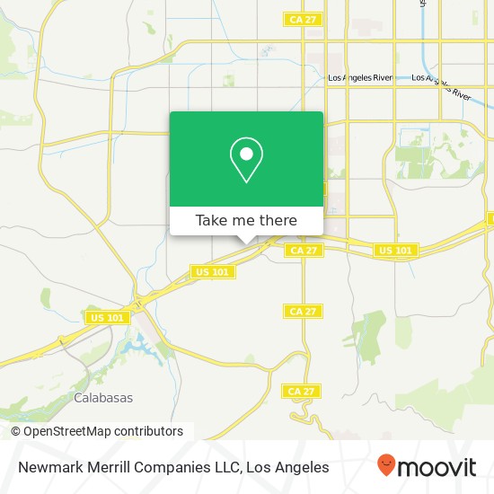 Mapa de Newmark Merrill Companies LLC