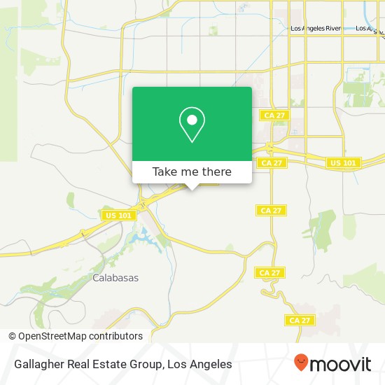 Gallagher Real Estate Group map