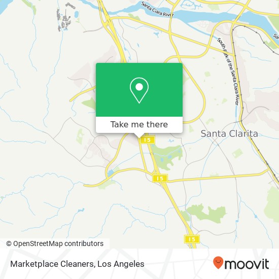 Marketplace Cleaners map