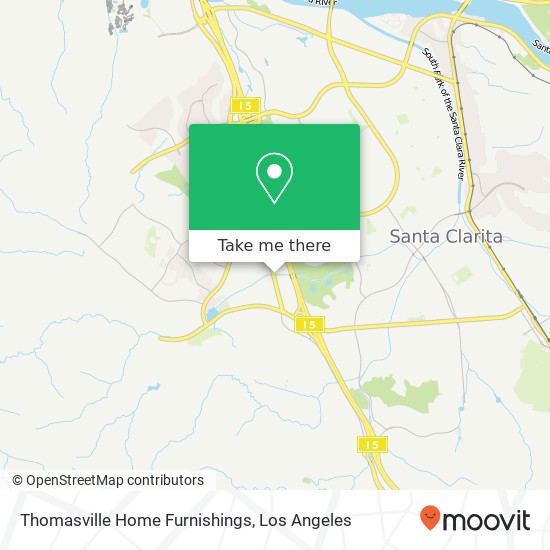 Thomasville Home Furnishings map