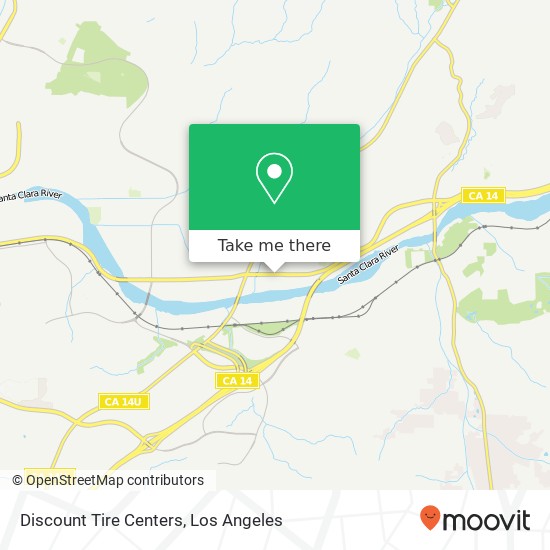 Discount Tire Centers map