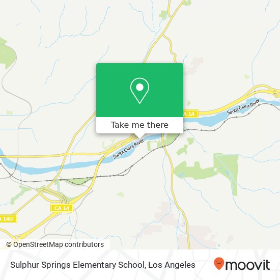 Sulphur Springs Elementary School map