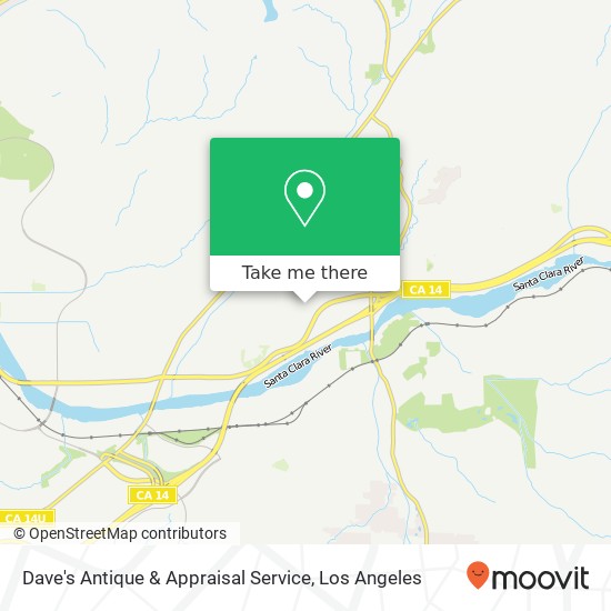 Mapa de Dave's Antique & Appraisal Service