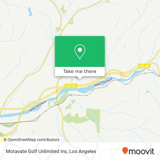 Motavate Golf Unlimited Inc map