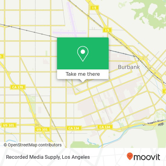 Mapa de Recorded Media Supply