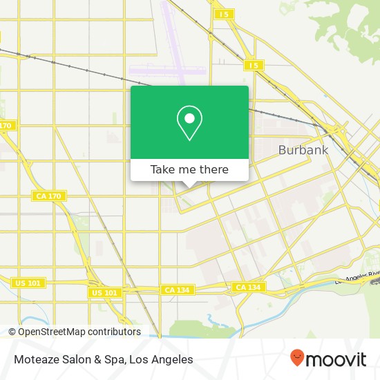 Moteaze Salon & Spa map