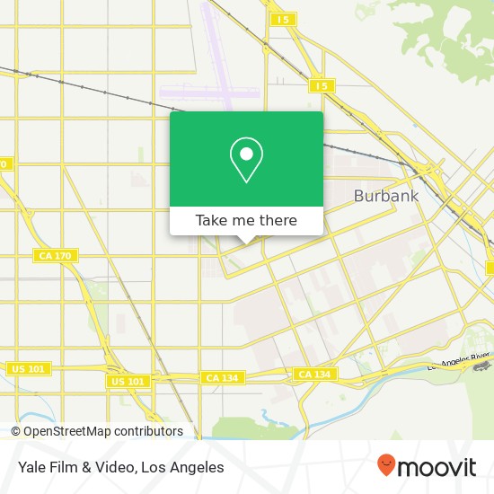 Yale Film & Video map