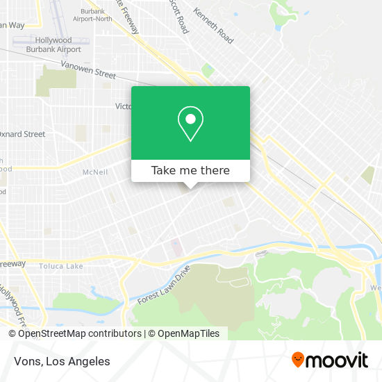 Vons map