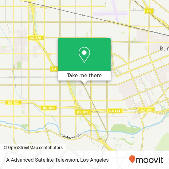 A Advanced Satellite Television map