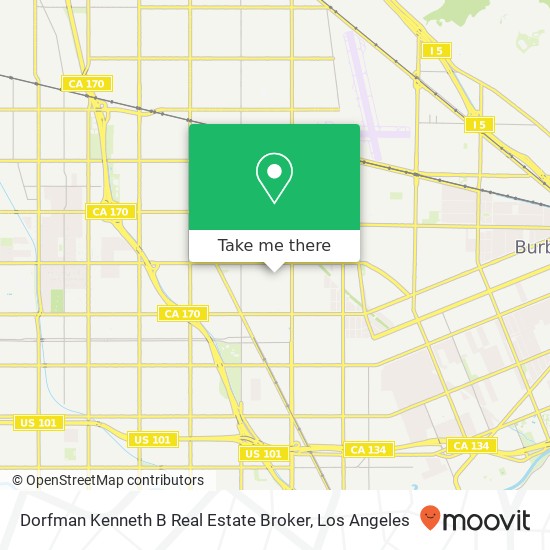 Dorfman Kenneth B Real Estate Broker map